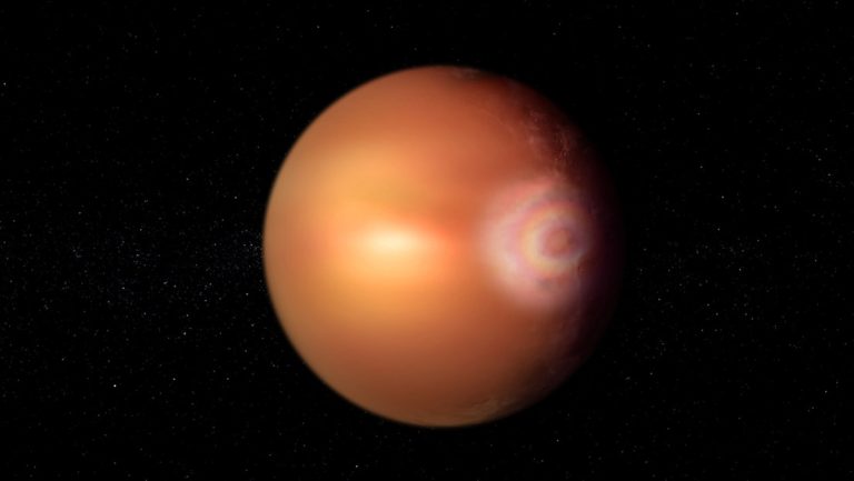 Un planeta 'infernal' donde llueve hierro fundido alberga un fenómeno totalmente inesperado