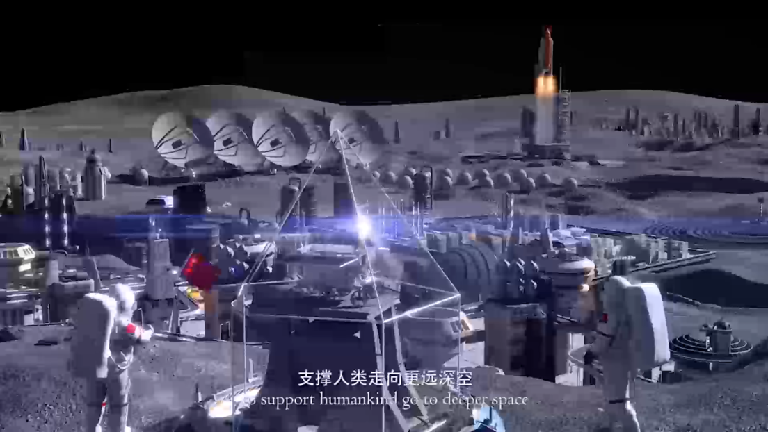 VIDEO: China muestra cómo será la Estación Internacional de Investigación Lunar