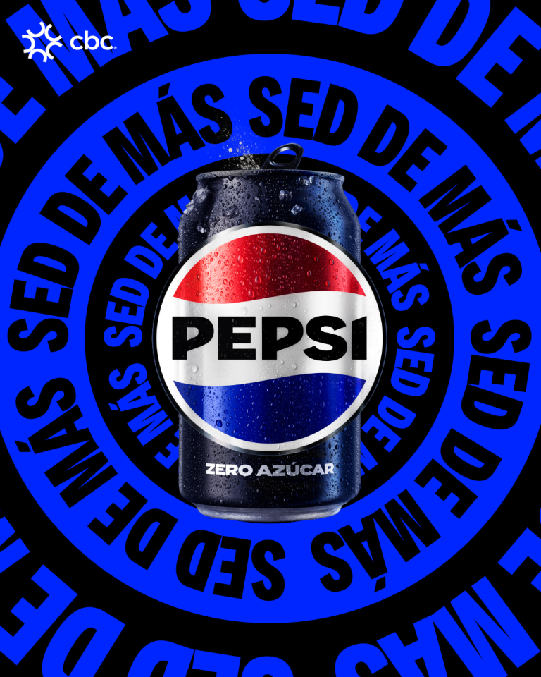 cbc lanza la nueva imagen de Pepsi en 8 mercados estratégicos de Latinoamérica y el Caribe en simultáneo