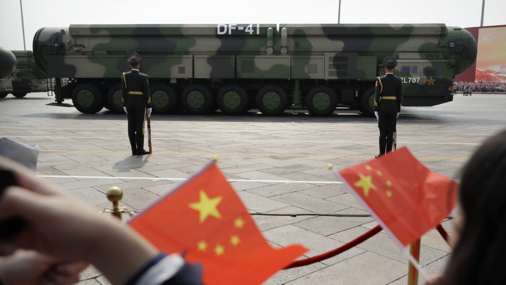 China se niega a negociar con EE.UU. sobre armas nucleares