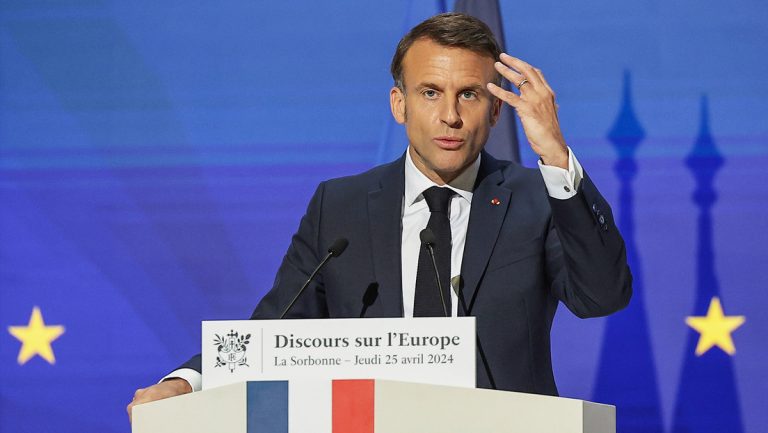 Macron amenaza a Rusia: "Si van demasiado lejos, entonces no descartaré intervenir" en el conflicto ucraniano