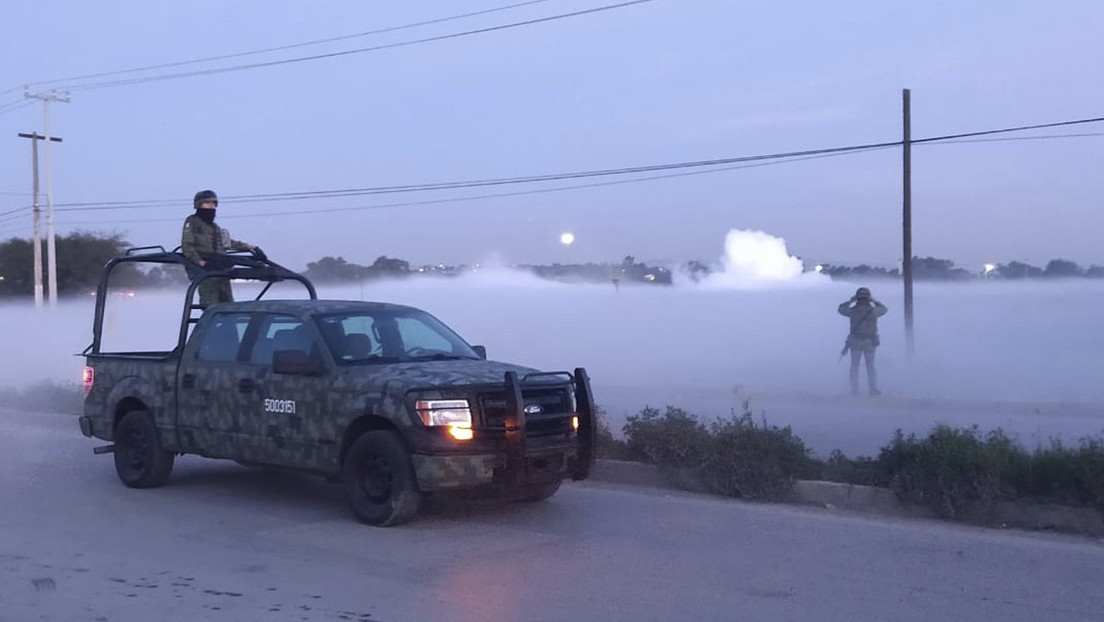 Las tropas mexicanas fueron distribuidas en Michoacán.