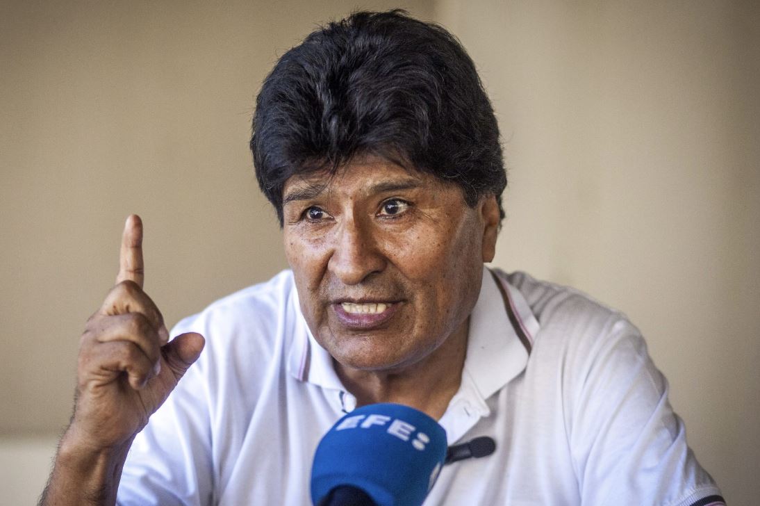 Expresidente de Bolivia Evo Morales (2006-2019).