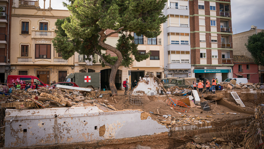 Destrozos provocados por la DANA que golpeó la provincia española de Valencia el 29 de octubre.