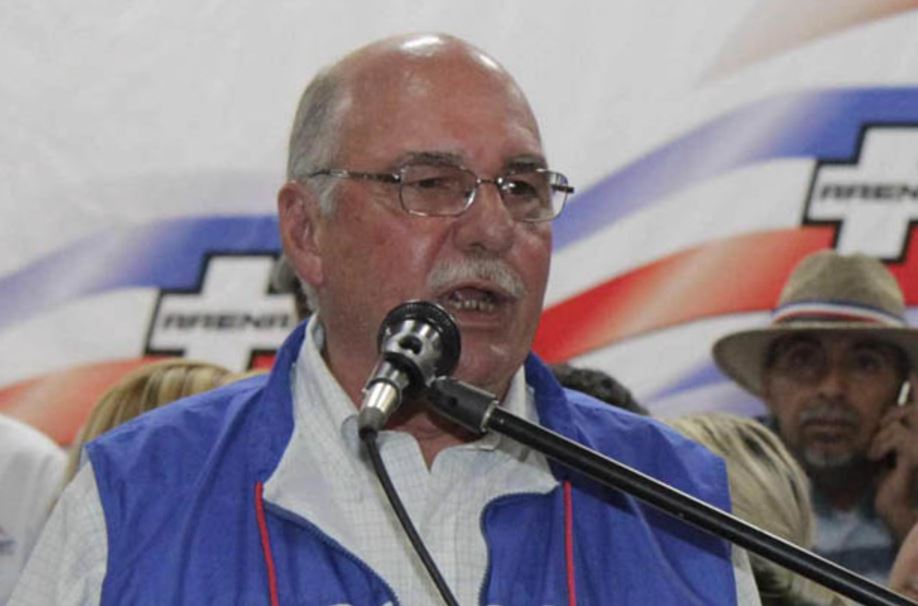 El expresidente de El Salvador, Alfredo Cristiani.