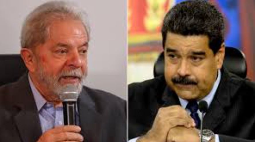 Lula y Maduro.