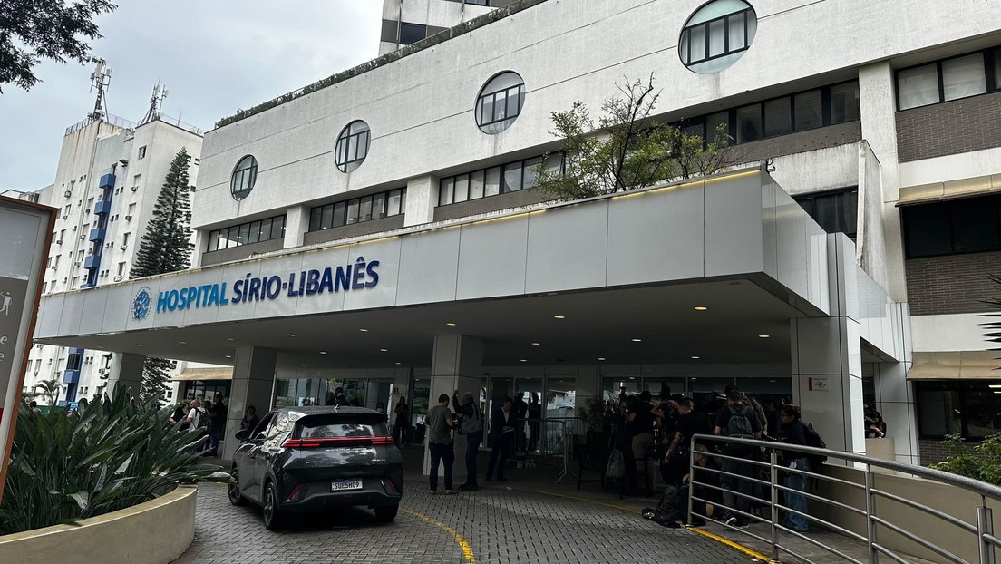 Movimiento en el Hospital Sirio-Libanés en Sao Paulo, 10 de diciembre del 2024