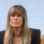 Begoña Gómez, esposa del presidente del Gobierno, Pedro Sánchez, durante una comisión de investigación en la Asamblea de Madrid. 13 de noviembre de 2024.