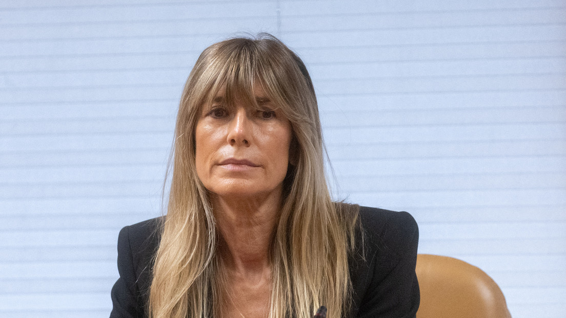 Begoña Gómez, esposa del presidente del Gobierno, Pedro Sánchez, durante una comisión de investigación en la Asamblea de Madrid. 13 de noviembre de 2024.