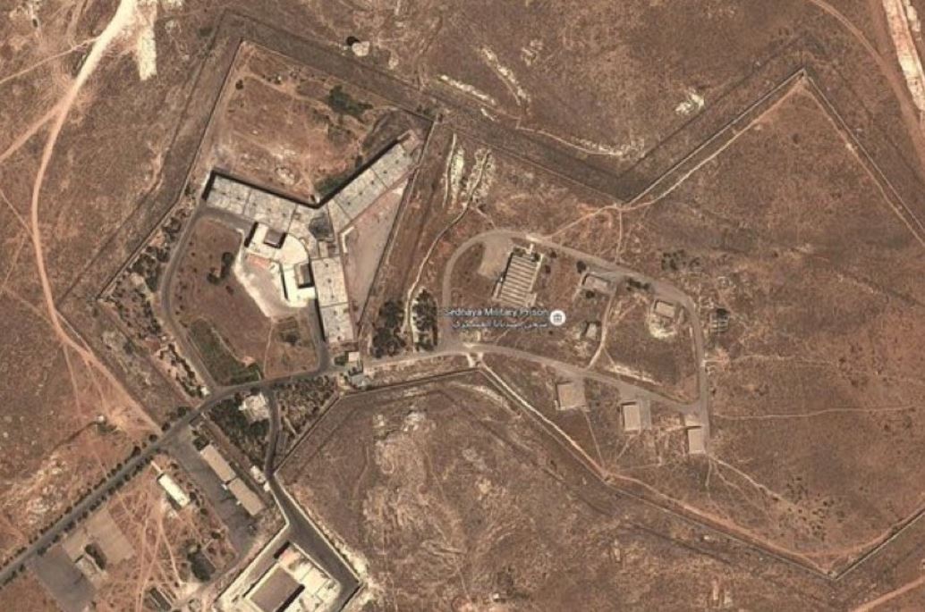 Las imágenes de la prisión de Saydnaya, en la Bahía de Guantánamo, en Siria, son espeluznantes.