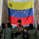 El ministro de Defensa de Venezuela, Vladimir Padrino López, en Caracas, el 4 de febrero de 2022.