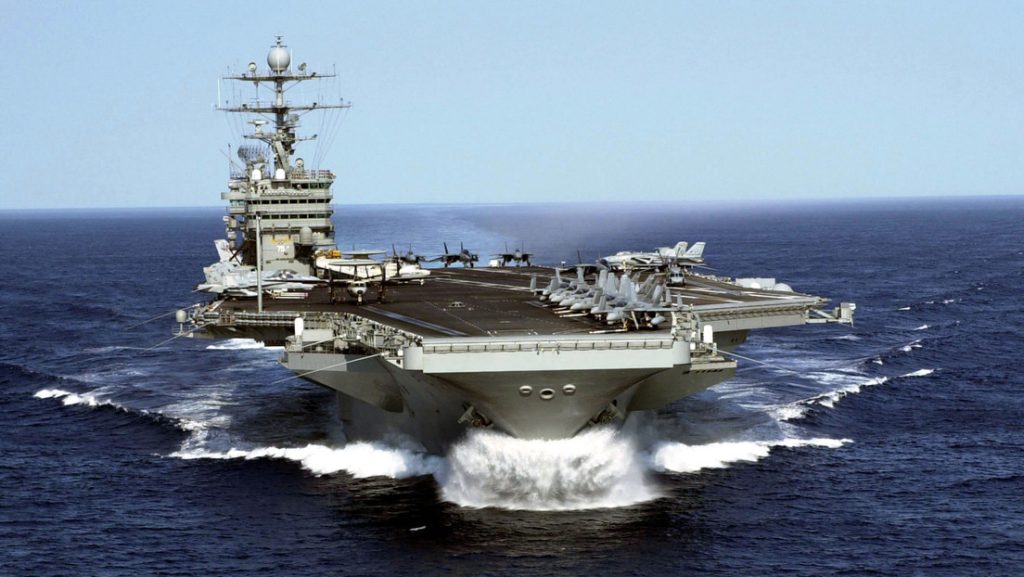 Portaviones estadounidense USS Harry Truman.