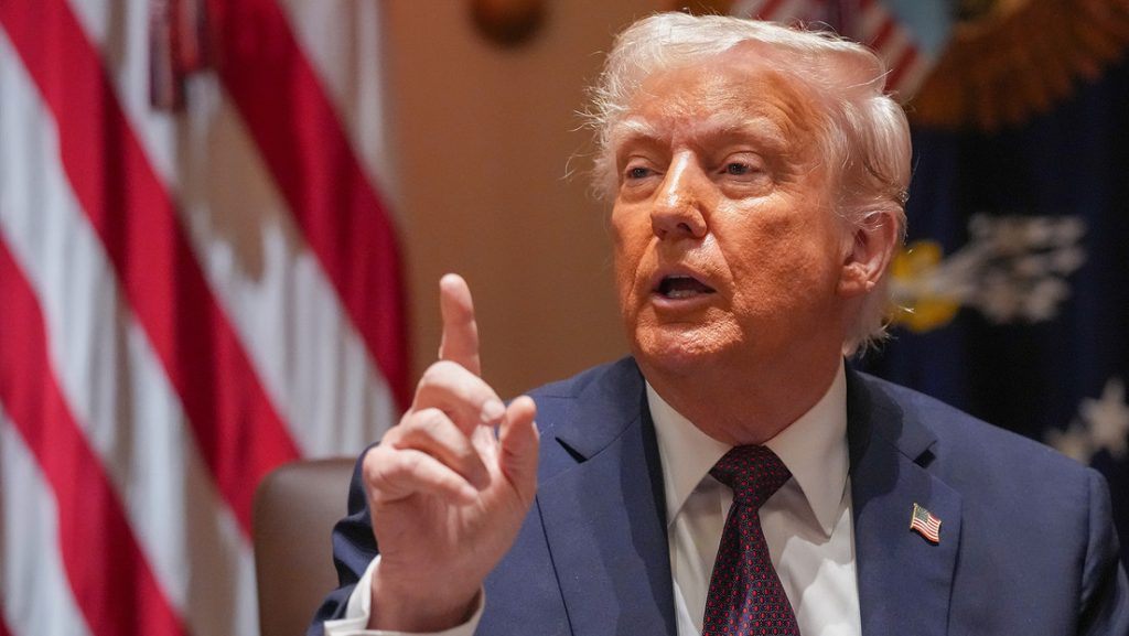 Presidente de EE.UU., Donald Trump.