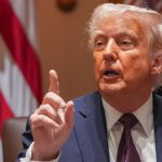 Presidente de EE.UU., Donald Trump.