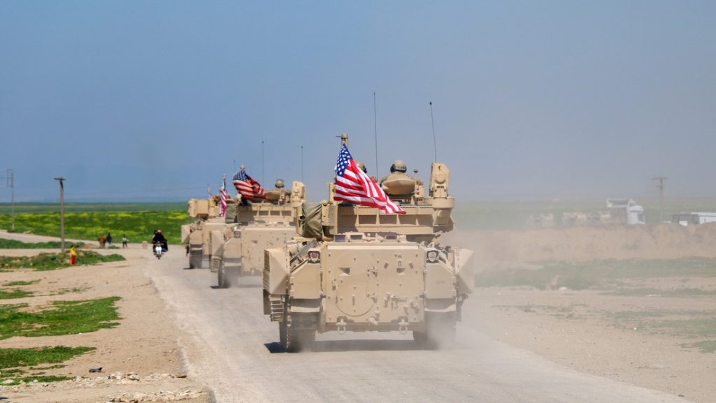 Imagen ilustrativa. Vehículos militares de EE.UU. en la provincia de Deir ez-Zor, Siria, el 13 de agosto de 2023
