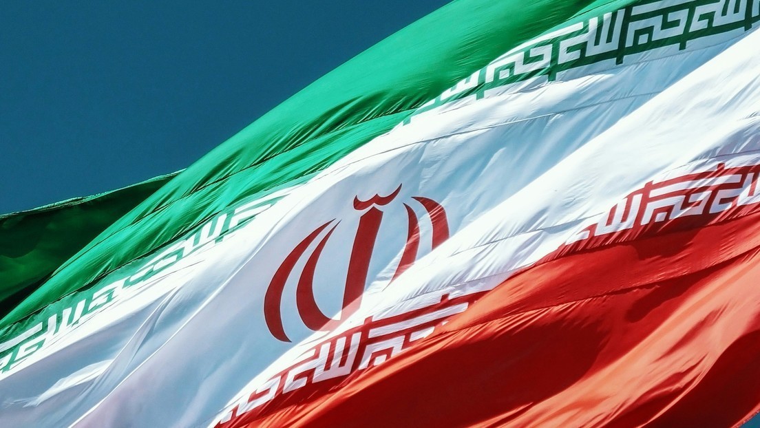 Bandera de Irán.