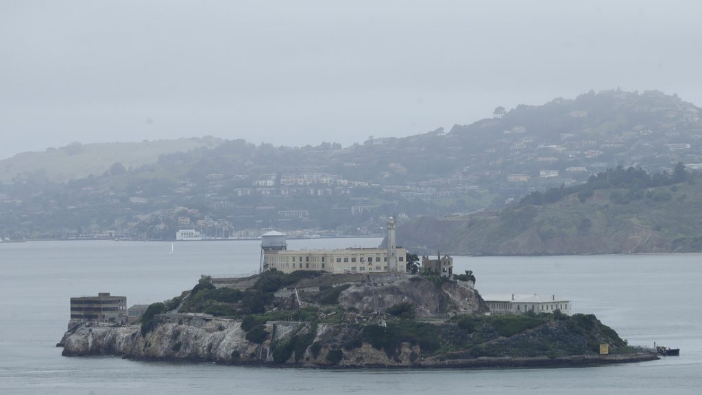 La isla Alcatraz.