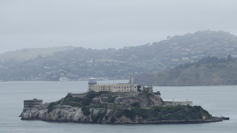 La isla Alcatraz.
