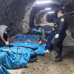 Imagen de los cuerpos de los mineros ejecutados en Perú tras ser secuestrados el 26 de abril de 2025.
