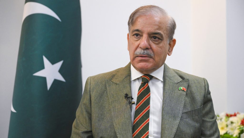 Shehbaz Sharif, primer ministro de Pakistán.