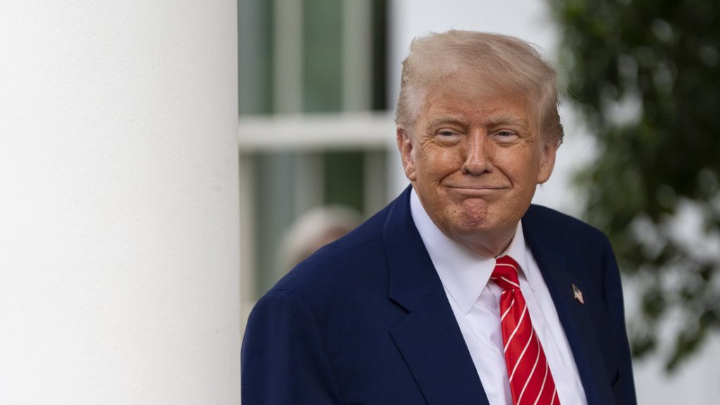 El presidente de EE.UU. Donald Trump