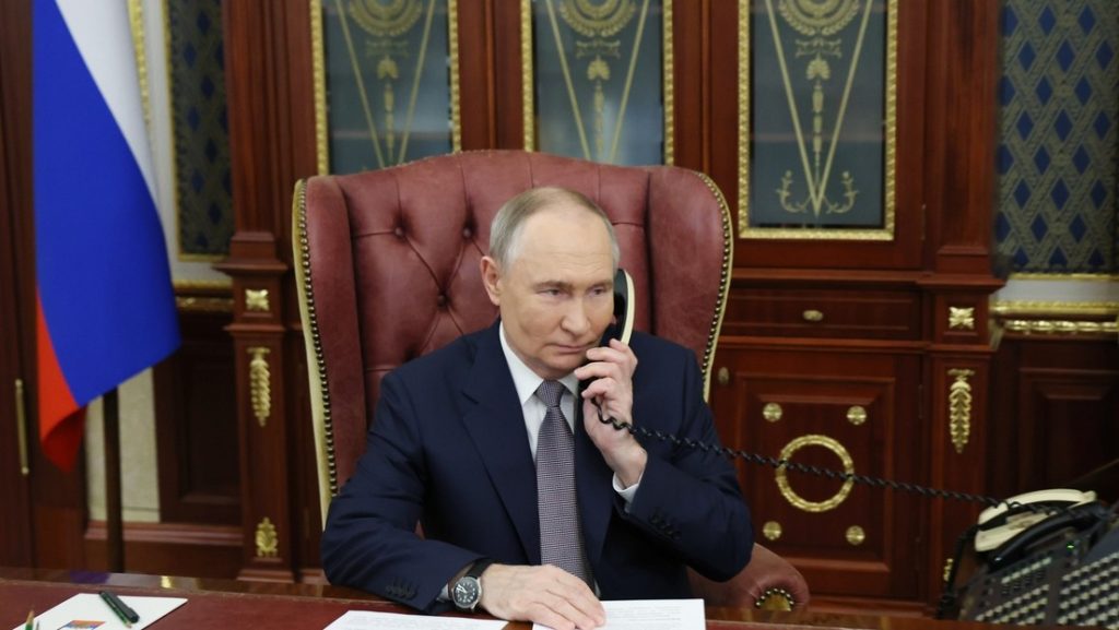 El presidente de Rusia, Vladímir Putin.