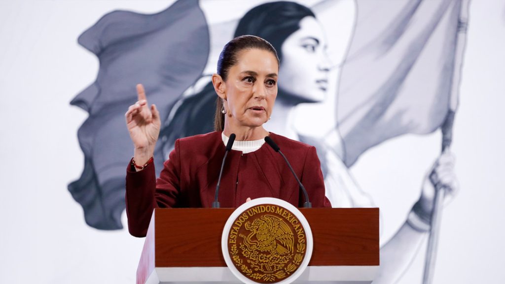 Claudia Sheinbaum, presidenta de México.