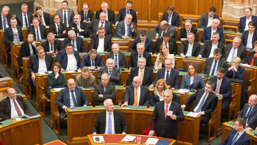 Parlamento de Hungría.