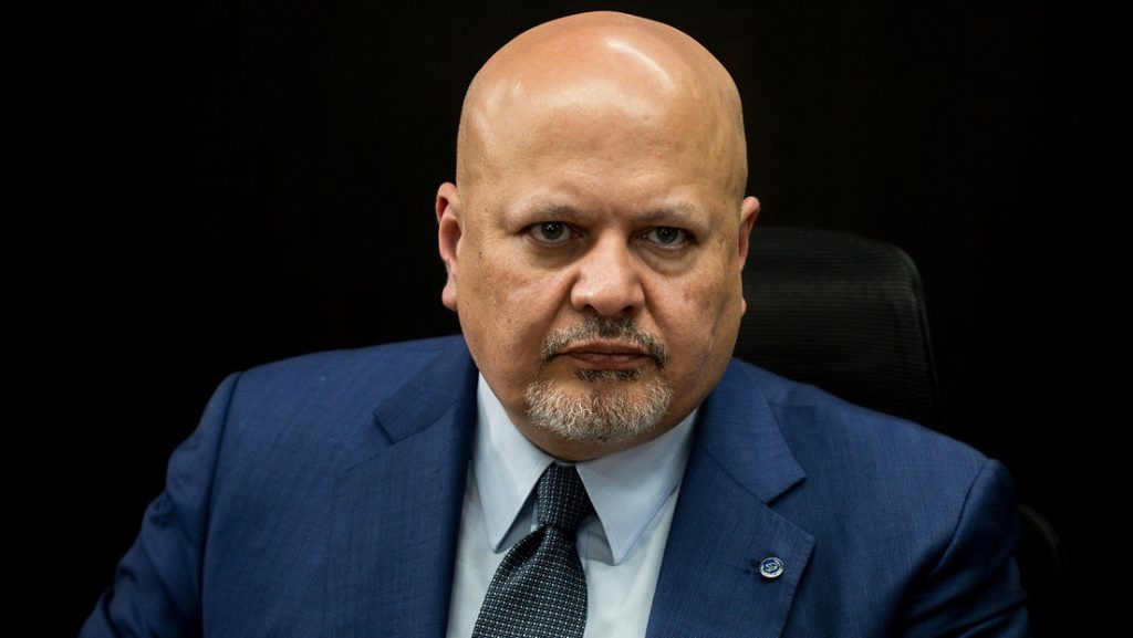 Fiscal jefe de la Corte Penal Internacional (CPI), Karim Khan.