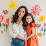 Madre e hija juntas.