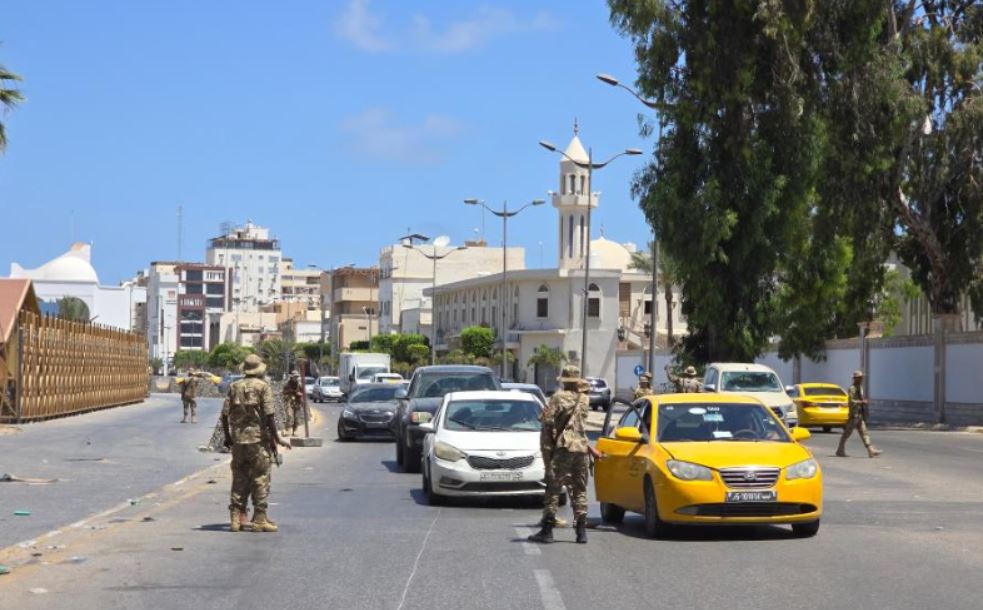 Caos en Tripoli, capital de Libia.