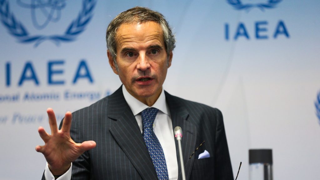 Rafael Grossi durante una rueda de prensa en Viena (Austria), el 11 de septiembre de 2023.
