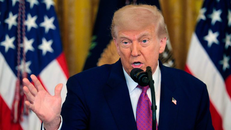 El presidente de EE.UU., Donald Trump.