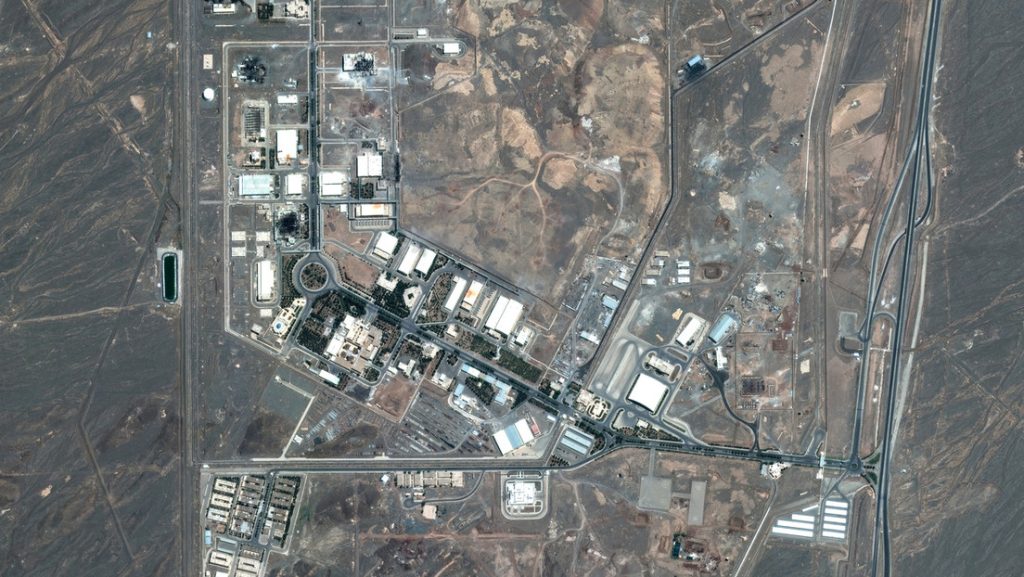 La instalación nuclear de Natanz.