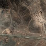 Imagen satelital muestra los daños en la planta de enriquecimiento de uranio de Fordo tras los ataques en Irán del 23 de junio.