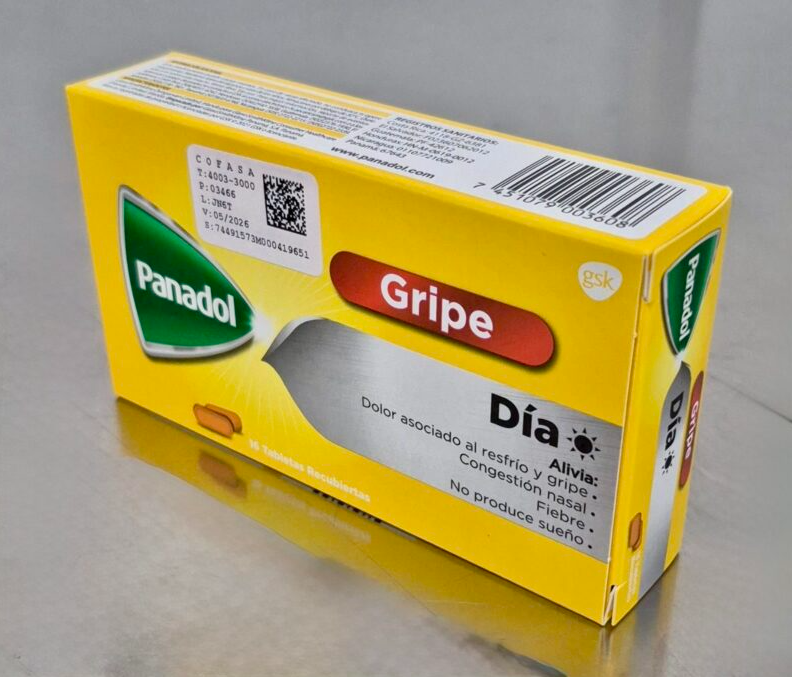 Esta es una caja original del producto. Foto: cortesía.