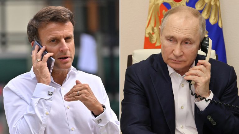 Vladímir Putin mantuvo este martes una conversación telefónica con su homólogo francés Emmanuel Macron.