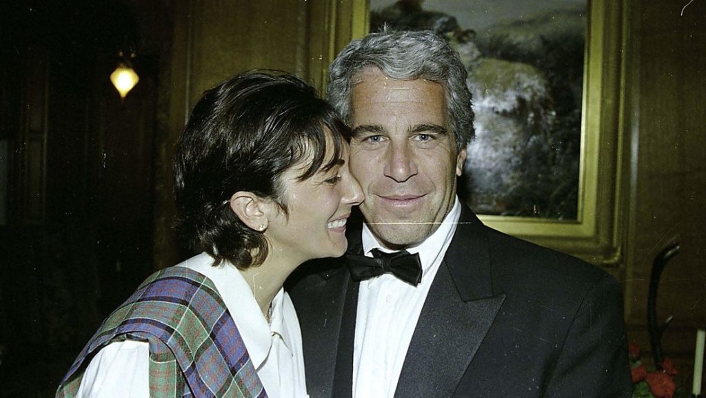 Ghislaine Maxwell y Jeffrey Epstein