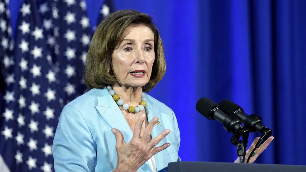 Nancy Pelosi habla durante un evento celebrado en Washington (EE.UU.), el 23 de junio de 2023.