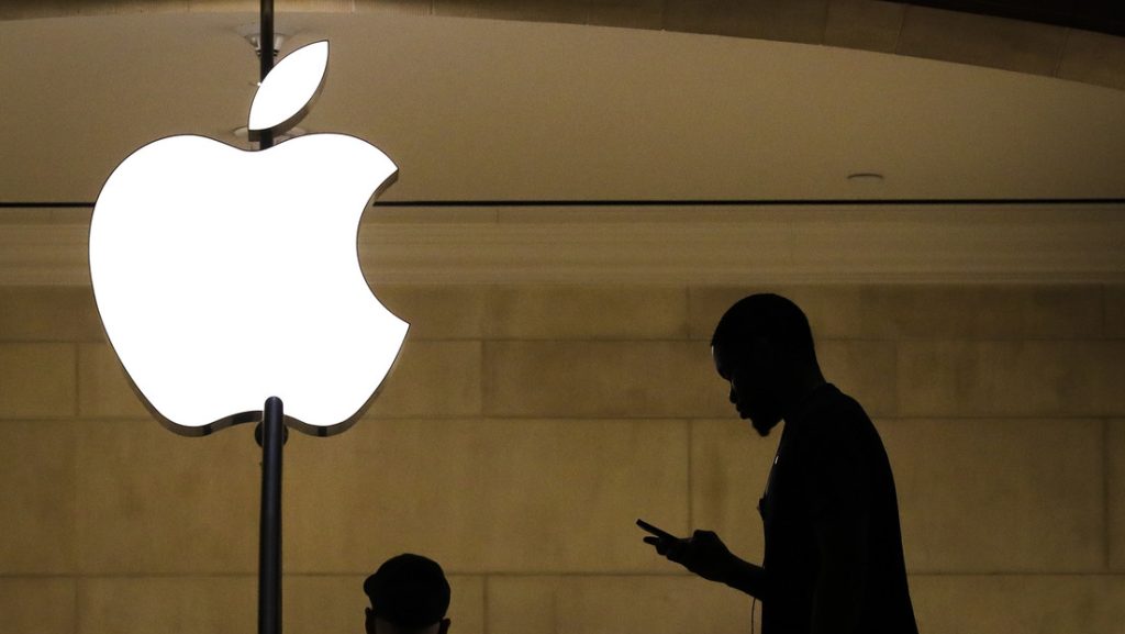 Una tienda de Apple en Nueva York, EE.UU.