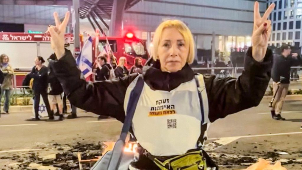 Tamar Gershoni, residente de Tel Aviv, de 73 años.