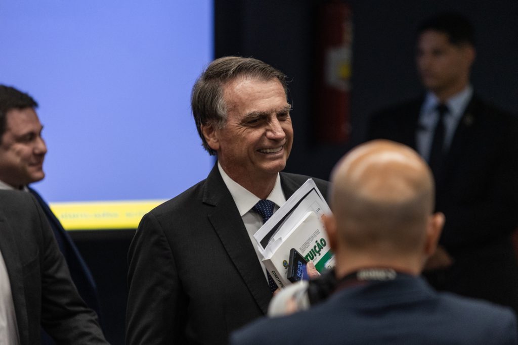 El expresidente Jair Bolsonaro.
