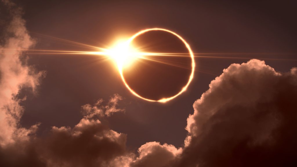 Un eclipse solar.