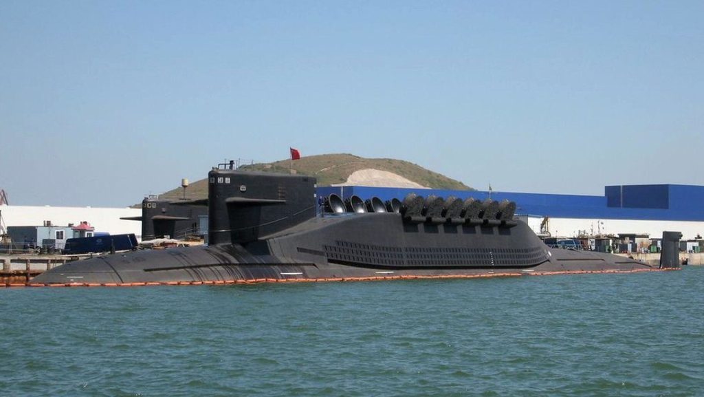 Submarino nuclear con misiles balísiticos Tipo 094.