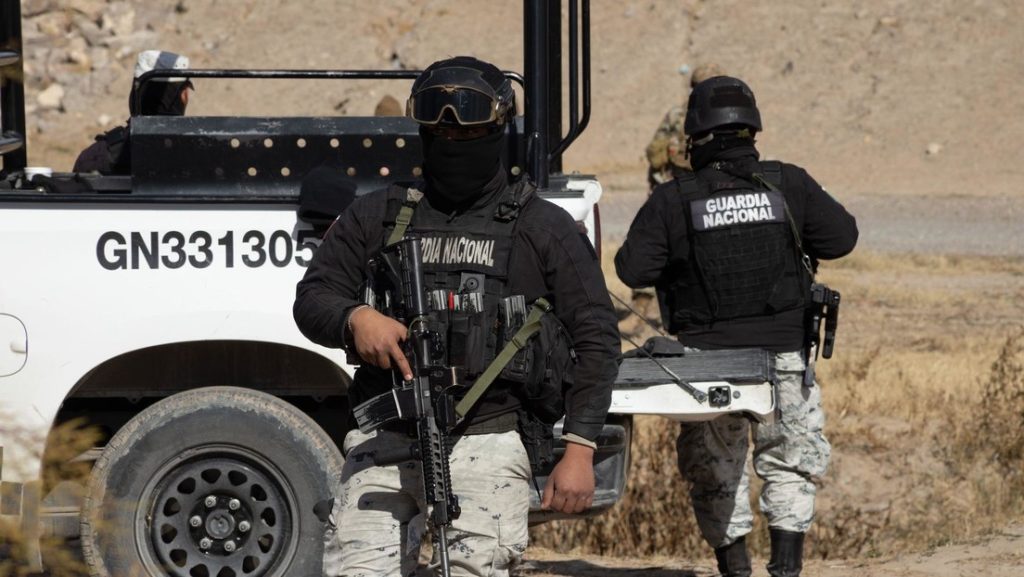 Imagen referencial de agentes especiales mexicanos.