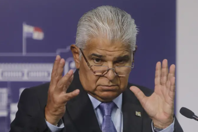 Presidente de Panamá, José Raúl Mulino.