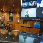 Tyler Robinson asiste a una audiencia virtual el 16 de septiembre de 2025.
