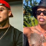 El cantante colombiano B-King y el DJ Regio Clown