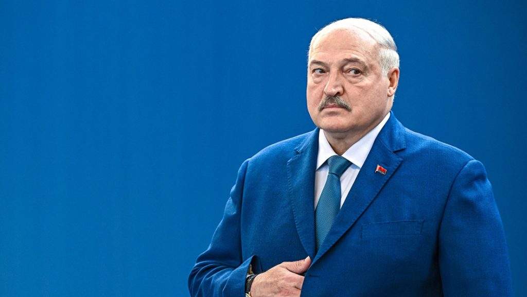 El presidente de Bielorrusia, Alexánder Lukashenko.