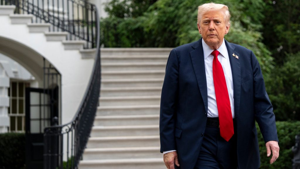 Presidente de EE.UU., Donald Trump.